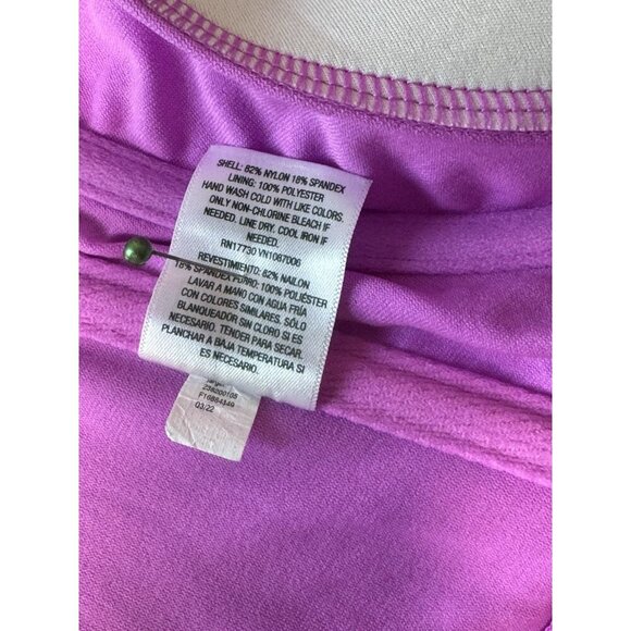 Wild Fable Shirred Underwire Swim Top Size 24 - Picture 6 of 6